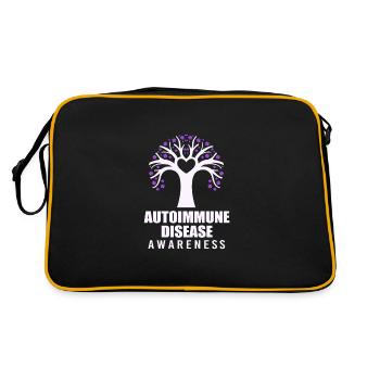 Autoimmune disease - Retro Bag - black/gold - Back