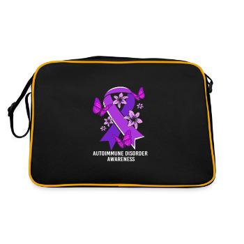 Autoimmune disease - Retro Bag - black/gold - Back