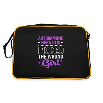Autoimmune disease - Retro Bag - black/gold - Back