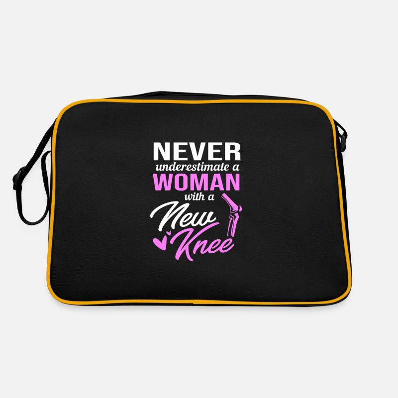 Knie Operation Retro Tasche