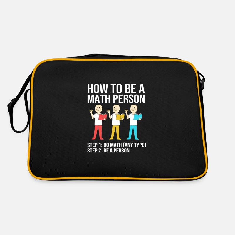 Mathematik Retro Tasche
