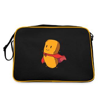Nuggets de poulet - Sac Retro - noir/or - Dos