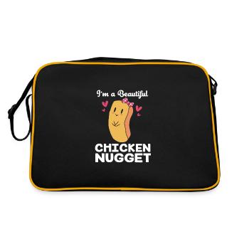 Chicken Nuggets - Retro Bag - black/gold - Back