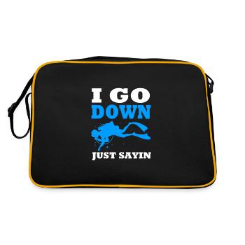 Dive - Retro Bag - black/gold - Back