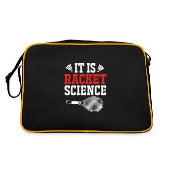 Badminton - Retro Bag - black/gold - Back