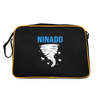 Tornado Birthday Fête d’anniversaire des enfants - Sac Retro - noir/or - Dos