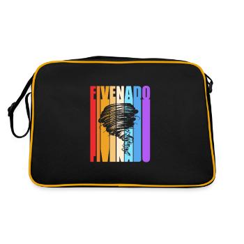 Tornado Birthday Fête d’anniversaire des enfants - Sac Retro - noir/or - Dos