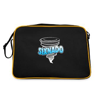 Tornado Birthday Fête d’anniversaire des enfants - Sac Retro - noir/or - Dos