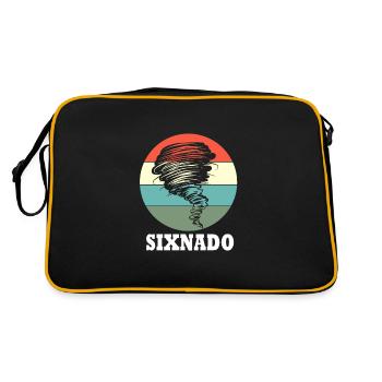 Tornado Birthday Fête d’anniversaire des enfants - Sac Retro - noir/or - Dos