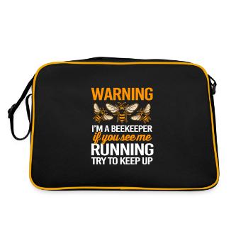 Beekeeper - Retro Bag - black/gold - Back