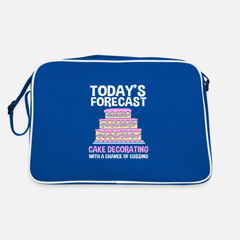Torte Törtchen Dekoration Kuchen Retro Tasche