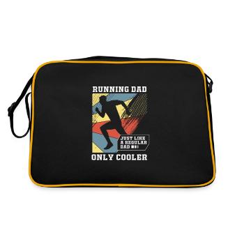 Trail running - Sac Retro - noir/or - Dos