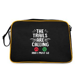 Trail running - Sac Retro - noir/or - Dos