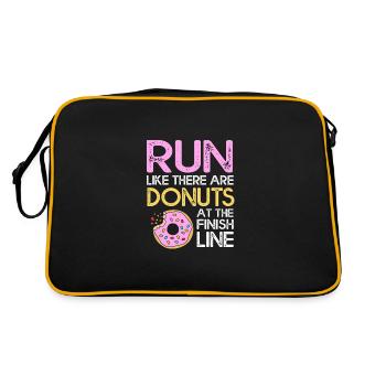 Marathon Marathon Runner - Retro Bag - black/gold - Back