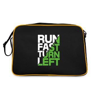 Marathon Marathon Runner - Retro Bag - black/gold - Back