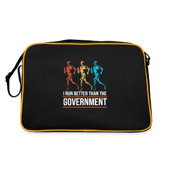 Marathon Marathon Runner - Retro Bag - black/gold - Back