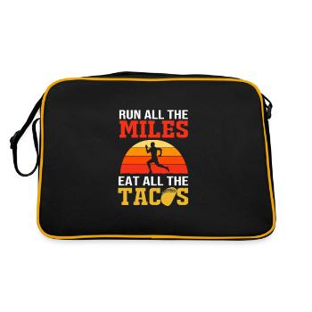 Marathon Marathon Runner - Retro Bag - black/gold - Back