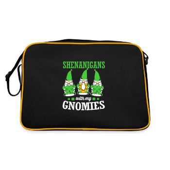 Shenanigan - Retro Bag - black/gold - Back