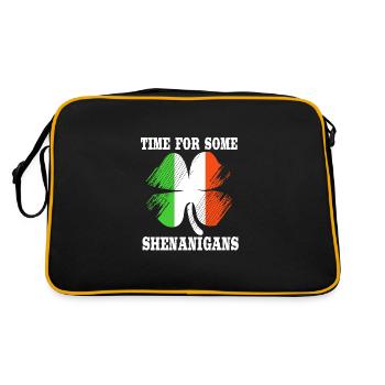 Shenanigan - Retro Bag - black/gold - Back