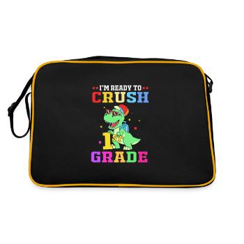 Première année - Sac Retro - noir/or - Dos