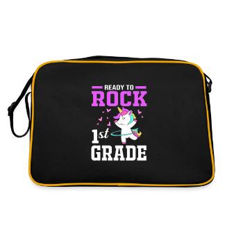 Première année - Sac Retro - noir/or - Dos