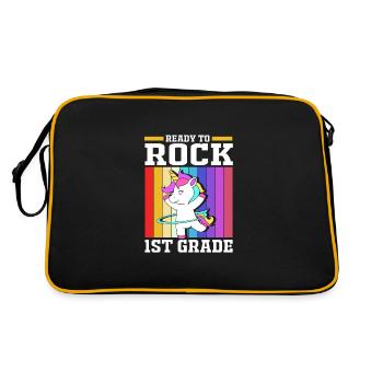 Première année - Sac Retro - noir/or - Dos