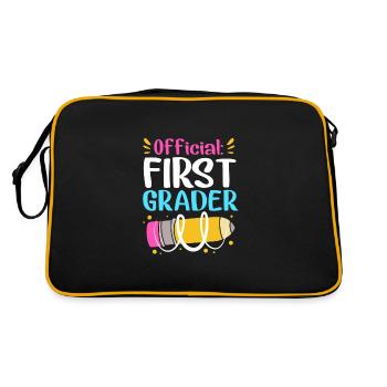 Première année - Sac Retro - noir/or - Dos