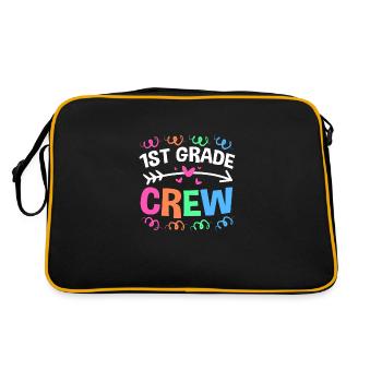 Première année - Sac Retro - noir/or - Dos