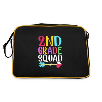 2nd Grade - Retro Bag - black/gold - Back