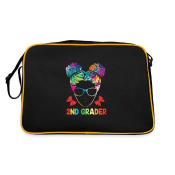2nd Grade - Retro Bag - black/gold - Back