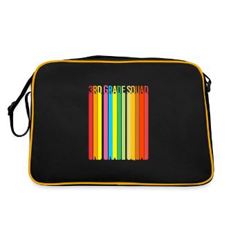 3rd Grade - Retro Bag - black/gold - Back