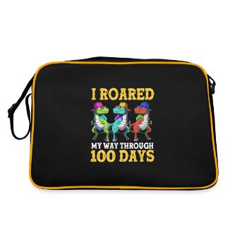 4th Grade - Retro Bag - black/gold - Back