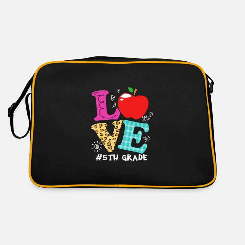 5. Klasse Retro Tasche