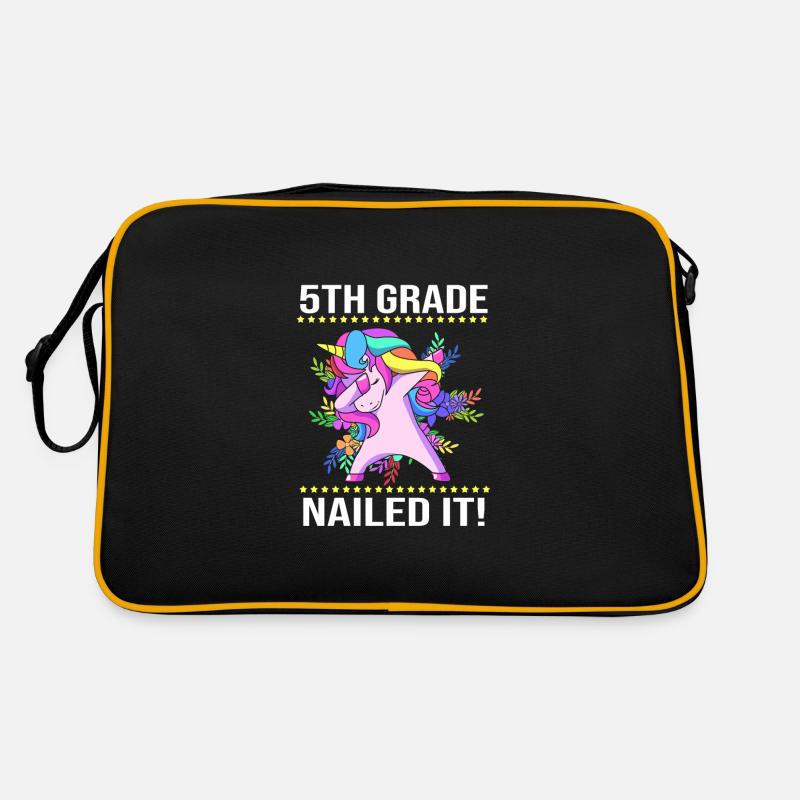 5. Klasse Retro Tasche