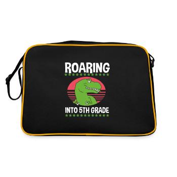 5th Grade - Retro Bag - black/gold - Back