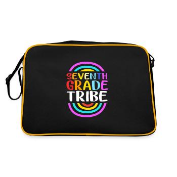 7th Grade - Retro Bag - black/gold - Back