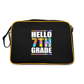 7th Grade - Retro Bag - black/gold - Back