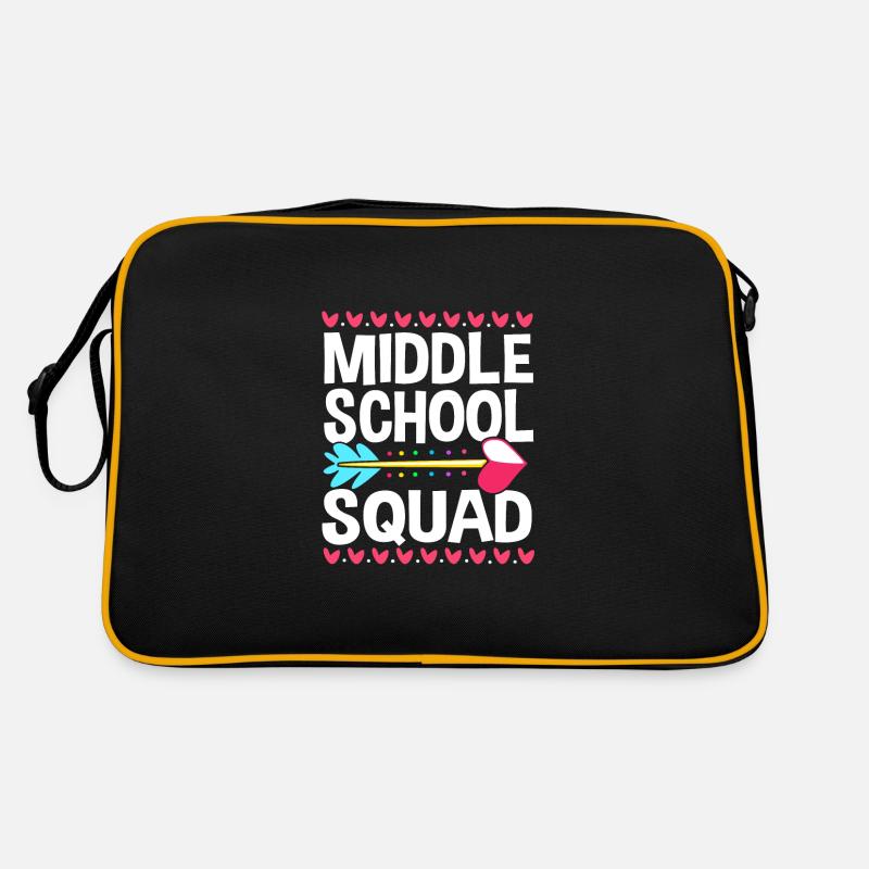 Middle School Teachers Retro Bag
