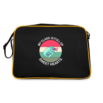 Middle School Teachers - Retro Bag - black/gold - Back