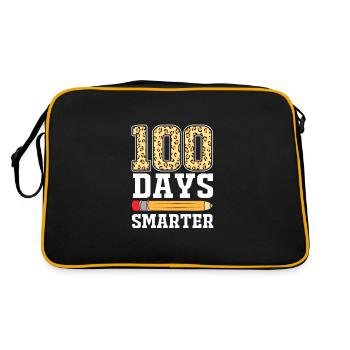Middle School Teachers - Retro Bag - black/gold - Back