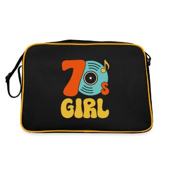 70s Fille 70s Fille Hippie - Sac Retro - noir/or - Dos