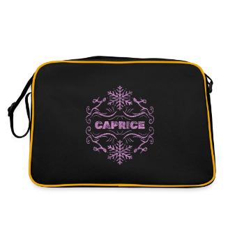 Épouse Caprice - Sac Retro - noir/or - Dos