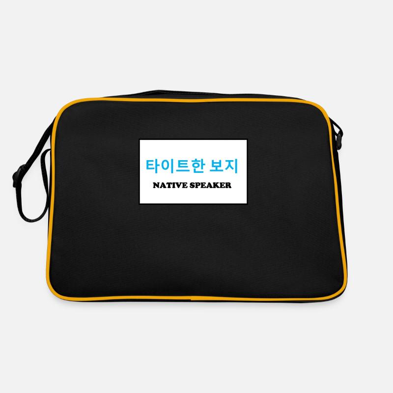 Native Speaker, Koreanisch Retro Tasche