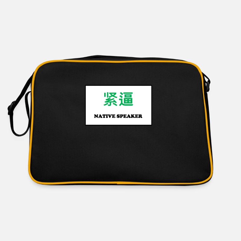 Native Speaker, Chinesisch Retro Tasche