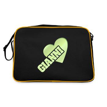 Gianni en or - Sac Retro - noir/or - Dos