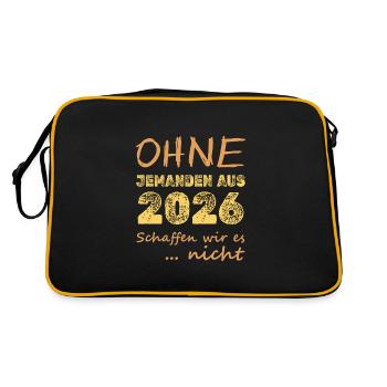 Create 2026 - Retro Bag - black/gold - Back