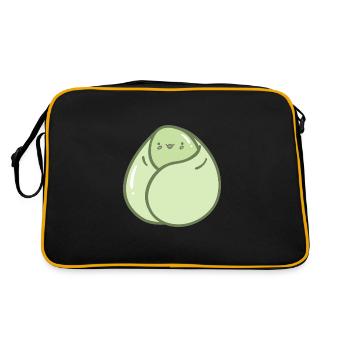 Haricot doux et câlin - Sac Retro - noir/or - Dos