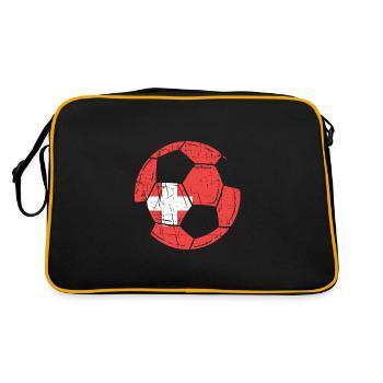 Suisse Suisse Suisse Allemande - Sac Retro - noir/or - Dos