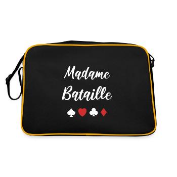 Bataille - Sac Retro - noir/or - Dos