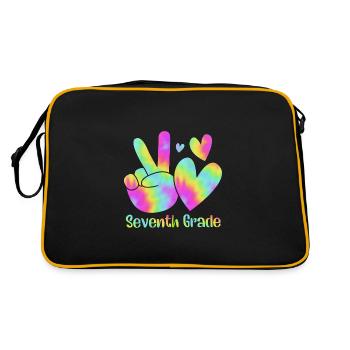 7th Grade - Retro Bag - black/gold - Back